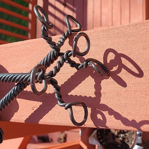 Wrought iron Candle sticks - Picture 3 of 6